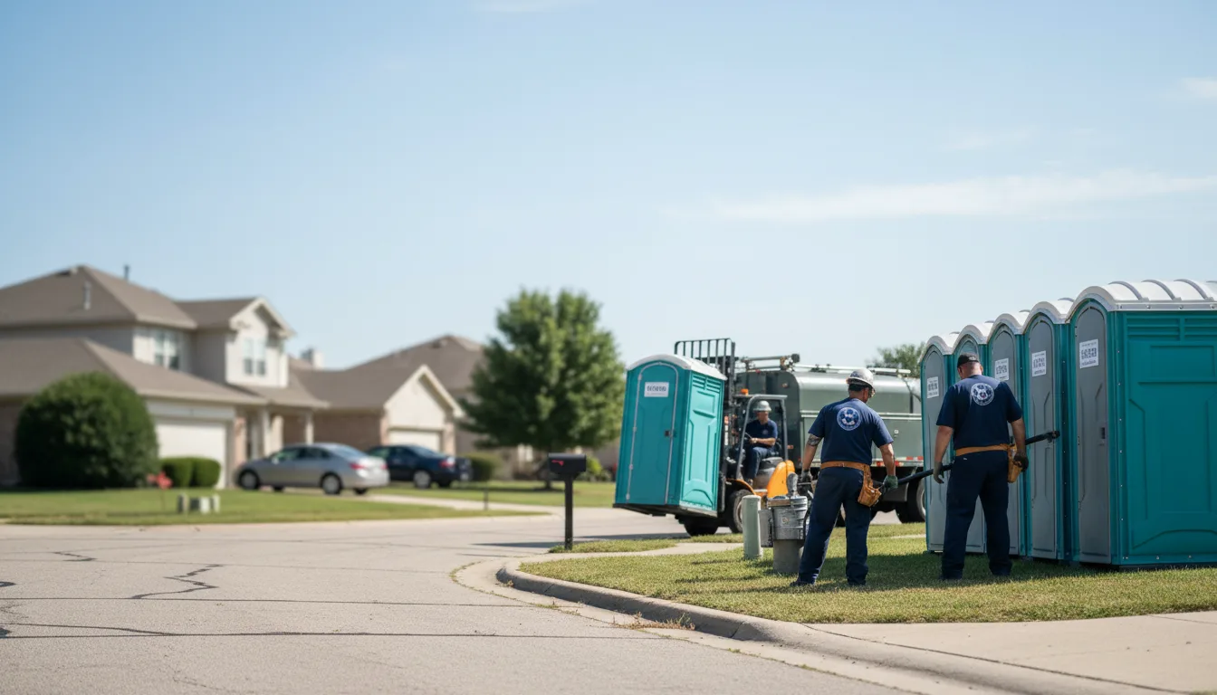 Porta Potty Rental in Groesbeck, TX near me